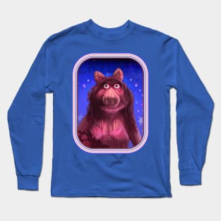 Piggy - retro Long Sleeve T-Shirt